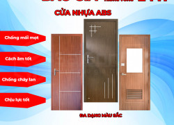 Cửa nhựa giả gỗ Saigondoor