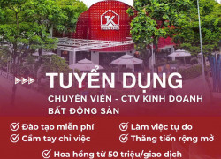 🔥TUYỂN DỤNG – HỢP TÁC ANH EM BẤT ĐỘNG SẢN🔥