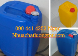 Bán can nhựa 30L đựng chất hoá học, can nhựa 25 lít đựng hoá chất công nghiệp, can nhựa 20L đựng ba zơ