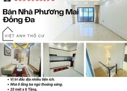 Bán nhà Phố Phương Mai_Khu Dân Trí Cao_Ba Gác Đỗ  Cửa_33mx6T_Giá: 7 Tỷ_Lh: 0396935190.