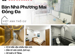 Bán nhà Phố Phương Mai_Tiện Ích Bạt Ngàn_Thoáng Sáng_Lô Góc_34mx6T_Giá: 7.1 Tỷ_Lh: 0396935190.