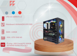 PC GIẢ LẬP - DUAL XEON E5 2680v4 | RAM 64G | VGA GTX 1060 6G