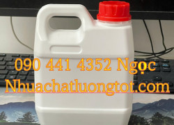 Can nhựa 5 lít đựng hoá chất, can nhựa 2 lít đựng thuốc trừ sâu, can nhựa 1 lít đựng mỹ phẩm, can nhựa