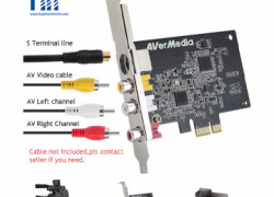 Cạc ghi hình AV, S-video chuẩn PCI-E AVERMEDIA C725B