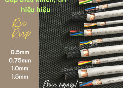 Cáp điều khiển, cáp tín hiệu RVV - RVVP Altek Kabel