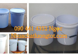 Bán thùng đựng sơn 10L, vỏ thùng sơn nhựa 20 lít, thùng nhựa 22 lít đựng dầu nhớt, xô nhựa 30L đựng sơn