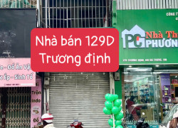 Chủ nhà định cư Đức cần bán nhà mặt phố số 129D Đường Trương Định, Phường Trương Định, Hai Bà Trưng, Hà Nội.