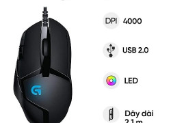 Chuột gaming có dây Logitech G402