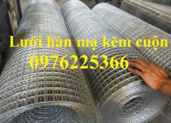 Lưới thép hàn D3a50x50 mạ kẽm