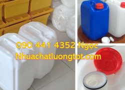 Cung cấp can nhựa 10 lít đựng nhớt, can nhựa 20 lít tròn, can nhựa 25 lít đựng phân bón, can nhựa 30L HDPE