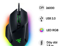 Chuột gaming Razer Basilisk V3 (RZ01-04000100-R3M1) (Đen)