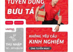 🌟VIETTEL POST BƯU CỤC KRONGBUK TUYỂN DỤNG NHÂN VIÊN GIAO HÀNG🌟