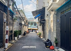 Gấp bán giảm 300tr nhà hẻm XH thông Vườn Lài Lê Văn Phan Q.TP 4X16m 6 tỷxx