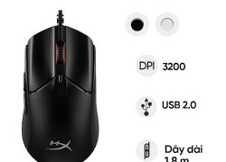 Chuột Gaming có dây HyperX Pulsefire Haste II Black