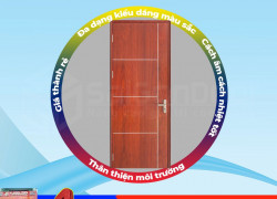 🚪 CỬA GỖ CÔNG NGHIỆP MDF – LỰA CHỌN HOÀN HẢO CHO KHÔNG GIAN HIỆN ĐẠI 🚪