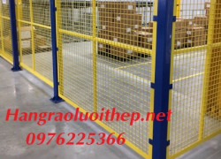 Vách lưới thép hàn ngăn kho D5a50x150