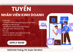 Tuyển nhân viên kinh doanh đồ điện tử cũ (chủ yếu Tivi)