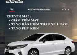 Honda City RS Siêu Khuyến Mãi