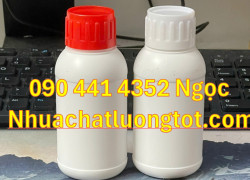 Sỉ lẻ chai nhựa 1 lít đựng nhớt, bình nhựa 500ml đựng dầu máy, chai nhựa 250ml đựng hóa chất nông nghiệp