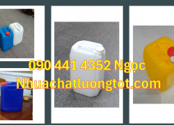 Can nhựa 10 lít đựng hóa chất, thùng nhựa 20 lít đựng thuốc trừ sâu, can nhựa 25 lít đựng thuốc thủy sản