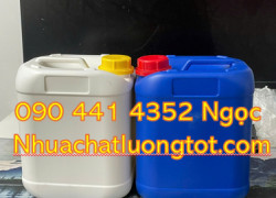 Can nhựa 5 lít đựng hóa chất, bán can nhựa 2 lít, sản xuất can nhựa 1 lít đựng hóa chất, can nhựa HDPE 500ml TPHCM