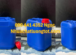 Can nhựa 0.5 lít đựng hóa chất công nghiệp, can nhựa 1 lít đựng dầu nhớt, can nhựa 2 lít đựng thuốc thủy sản