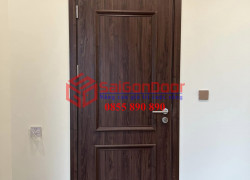 Cửa nhựa phào nổi phòng ngủ