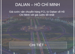 Cước Tàu Biển Vận Chuyển Hàng Từ Dalian Về Việt Nam