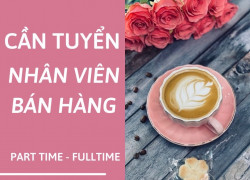 Cần bổ sung gấp 3 nhân viên bán hàng parttime thời vụ tại đại lí Mini Quận Bình Thạnh