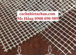 Lưới thuỷ tinh ô 5*5mm, chống thấm, gia cường chống nứt cho tường