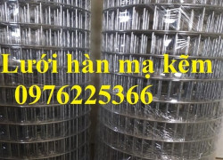Lưới thép mạ kẽm 25x25 sợi 2ly