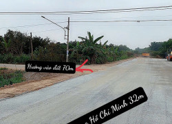 Mặt tiền đường nhựa chỉ 8xx diện tích hơn 560m2 ngay Bàu Bàng