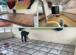 Ốp bục gỗ công nghiệp đẹp giá rẻ – Ốp gỗ trang trí nội thất