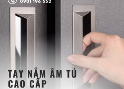 Tay nắm âm cửa tủ cao cấp NK223 | Zalo 0901 196 552