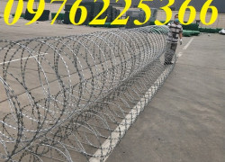 Dây thép gai giăng hàng rào đường kính D45