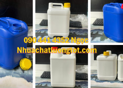 Can nhựa 5 lít đựng hóa chất, can 2 lít đựng nông dược, can nhựa 1 lít đựng thuốc thủy sản, can nhựa HDPE 500ml