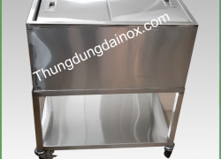 Nhận sản xuất khay cơm inox trường học theo yêu cầu