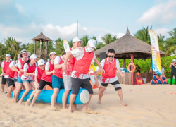 Phao hơi trụ hơi , ống phao  Cho thuê phao trụ hơi , phao hơi chơi team building