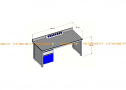 Bàn thí nghiệm đặt máy HPLC, bàn thí nghiệm đặt máy sắt ký, phòng thí nghiệm, HPLC lab bench: Nhà thầu chuyên nghiệp