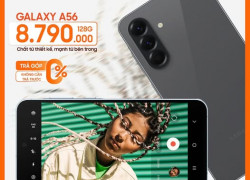 Galaxy A56  - Hỗ trợ trả góp 0% nhanh chóng