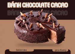 Sinh nhật ngọt ngào, đắm chìm trong hương vị chocolate cacao tuyệt hảo cùng Dalclat Cake!