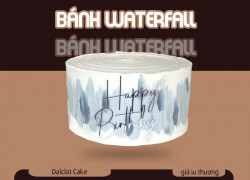 "Thác vị ngọt ngào" đổ bộ sinh nhật cùng bánh Waterfall Dalclat Cake!