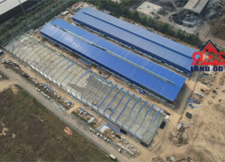 XT222 Nhà xưởng xây sẵn, bàn giao tiếp nhận sản xuất CNC, không ô nhiễm