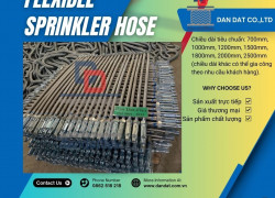 Ống mềm cứu hỏa, Ống nối mềm cứu hỏa, Ống mềm kết nối đầu phun nước chữa cháy ( hàng có sẵn )