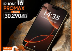 Iphone 16 Pro max 256g giá sale chỉ còn 30.290.000đ