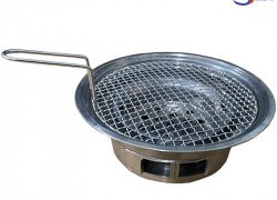 Bếp nướng than hoa giá rẻ ngoài trời, vỉa hè