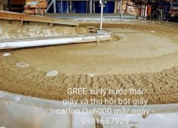GREE-KWI Thu Hồi Bột Giấy Trong Xử Lý Nước Đến 95% Không Dùng Hóa Chất Trong Sản Xuất Giấy