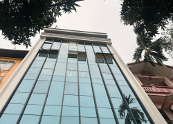 Bán gấp nhà phố Trúc Khê lô góc 75m2 - 9m mặt tiền - 8tầng thang máy thông sàn - ôtô tránh - 54 tỷ