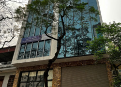 BÁN NHÀ 2 MẶT PHỐ HUỲNH THÚC KHÁNG-100M2-9 TẦNG THÔNG SÀN THANG MÁY ÔTÔ TRÁNH-54TỶ