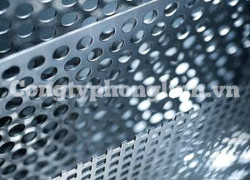 Tôn đột lỗ tròn, dập các loại lỗ trang trí nội ngoại thất